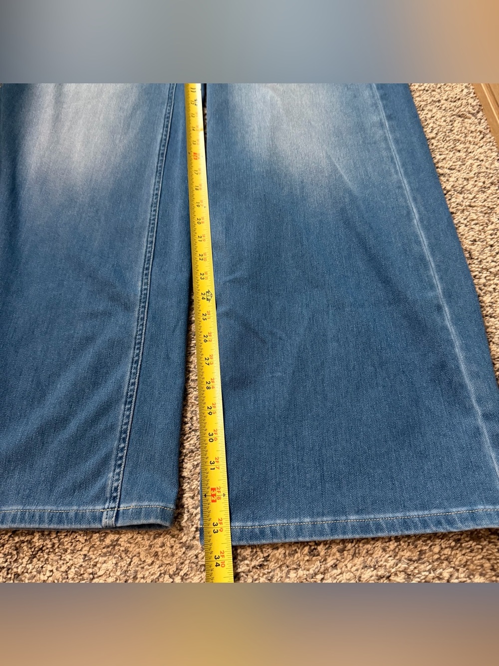 Halara Flex™ Asymmetric Low Rise Zipper Pockets Baggy Wide Leg - measurements - Picture 4 of 8